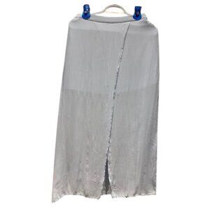 Forever21 light blue wrap skirt with inner shorts size M